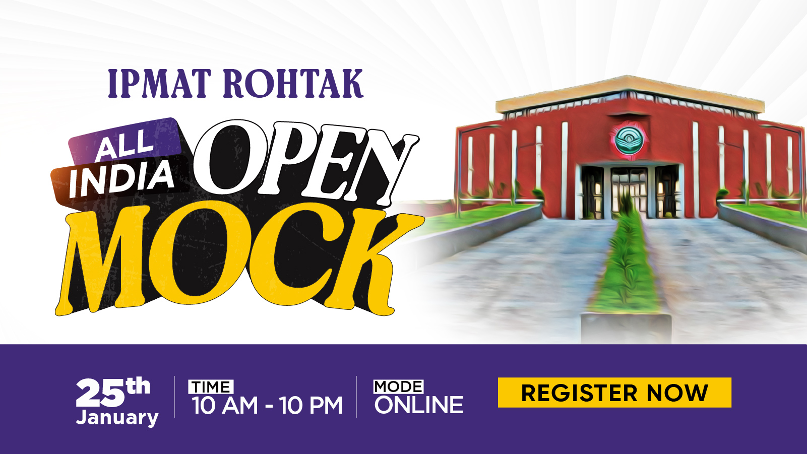 IPMAT ROHTAK ALL INDIA OPEN MOCK