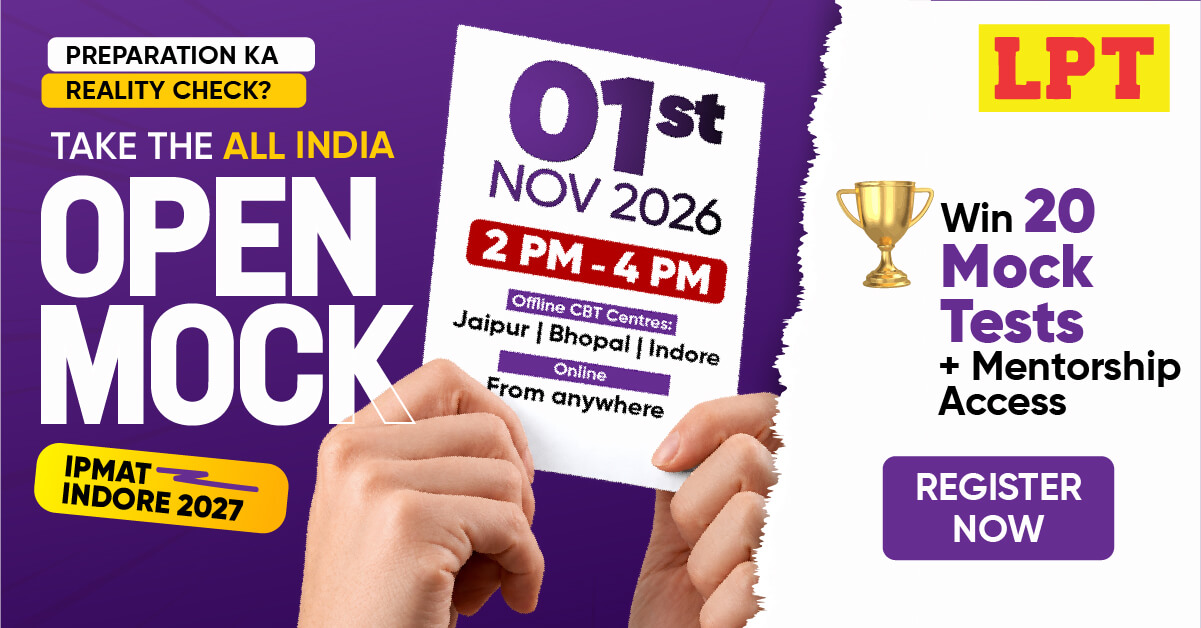 IPMAT Indore All India Open Mock (AIOM) 2027