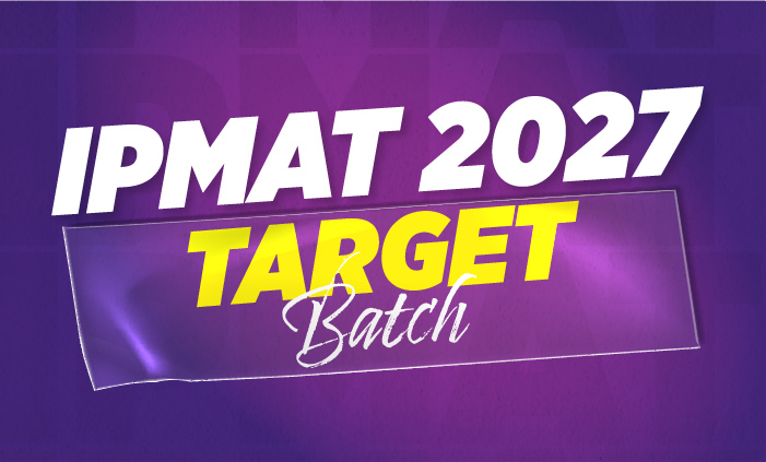IPMAT 2027 Target Batch: Offline