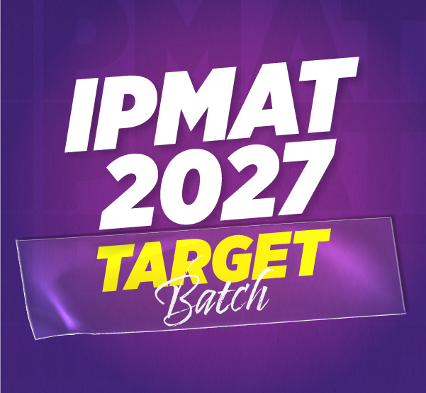 IPMAT 2027 Target Batch: Offline