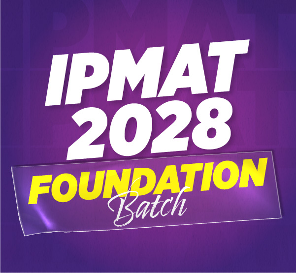 IPMAT 2028 Foundation Batch: Offline