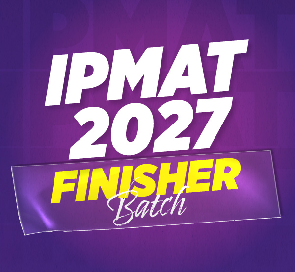 IPMAT 2027 Finisher Batch: Offline